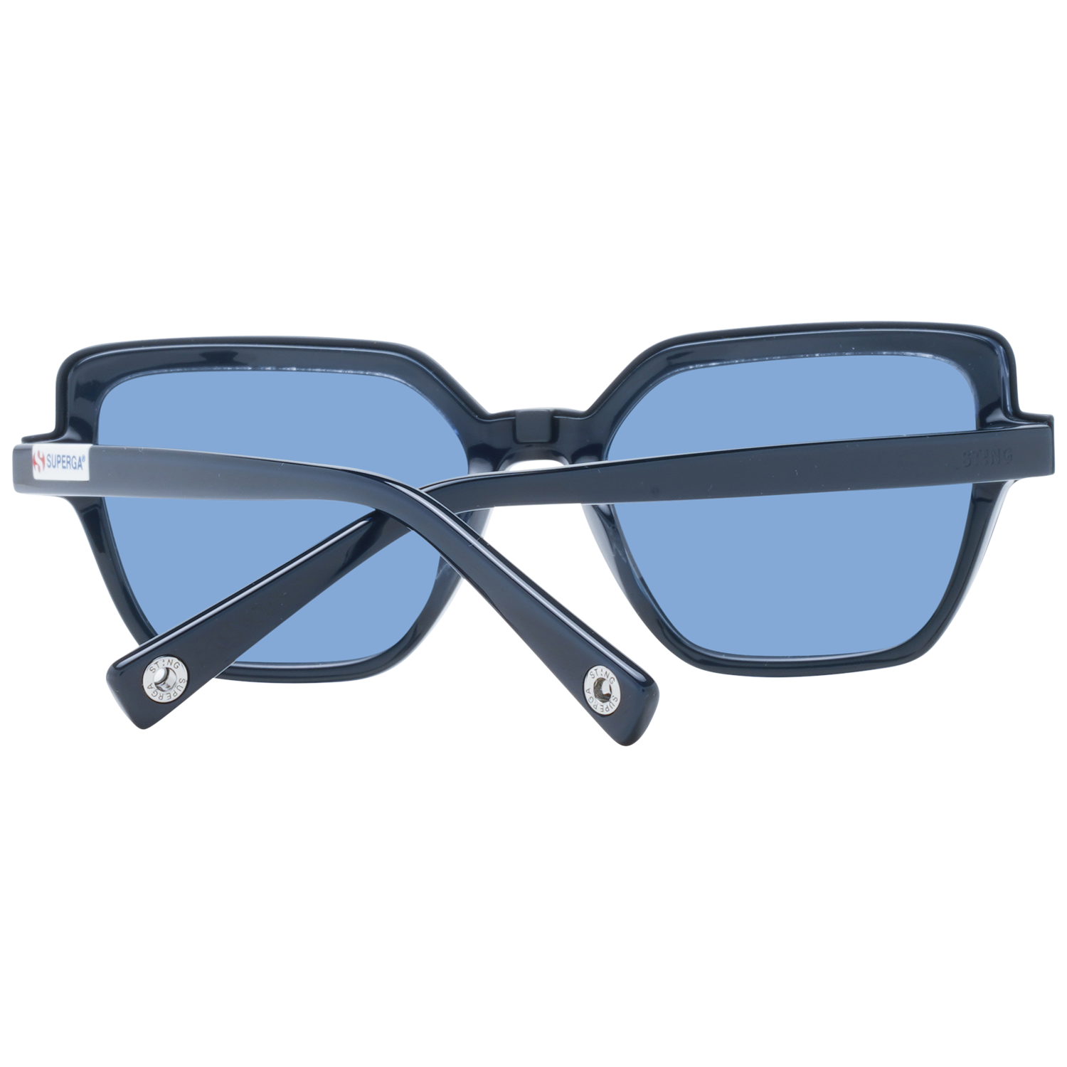 Sting Frames with Sunglasses-Clips Sting Glasses Frames UST497 N91P 52 Sunglasses Clip Eyeglasses Eyewear designer