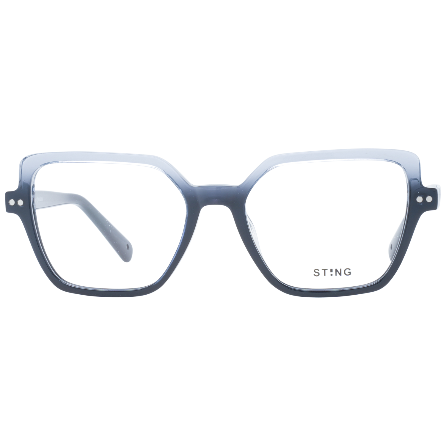 Sting Frames with Sunglasses-Clips Sting Glasses Frames UST497 N91P 52 Sunglasses Clip Eyeglasses Eyewear designer