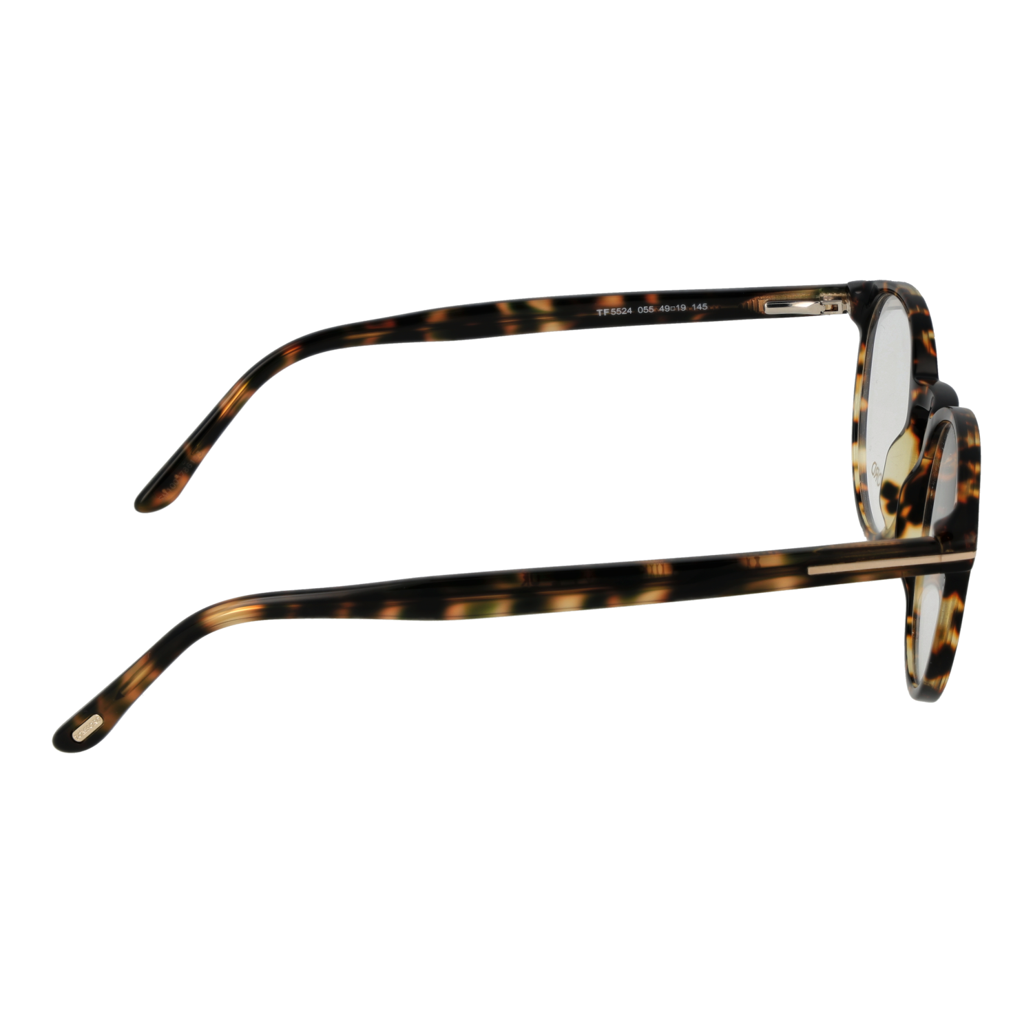 Tom Ford Eyeglasses Tom Ford Eyeglasses Frames Round FT5524 055 49mm Eyeglasses Eyewear designer