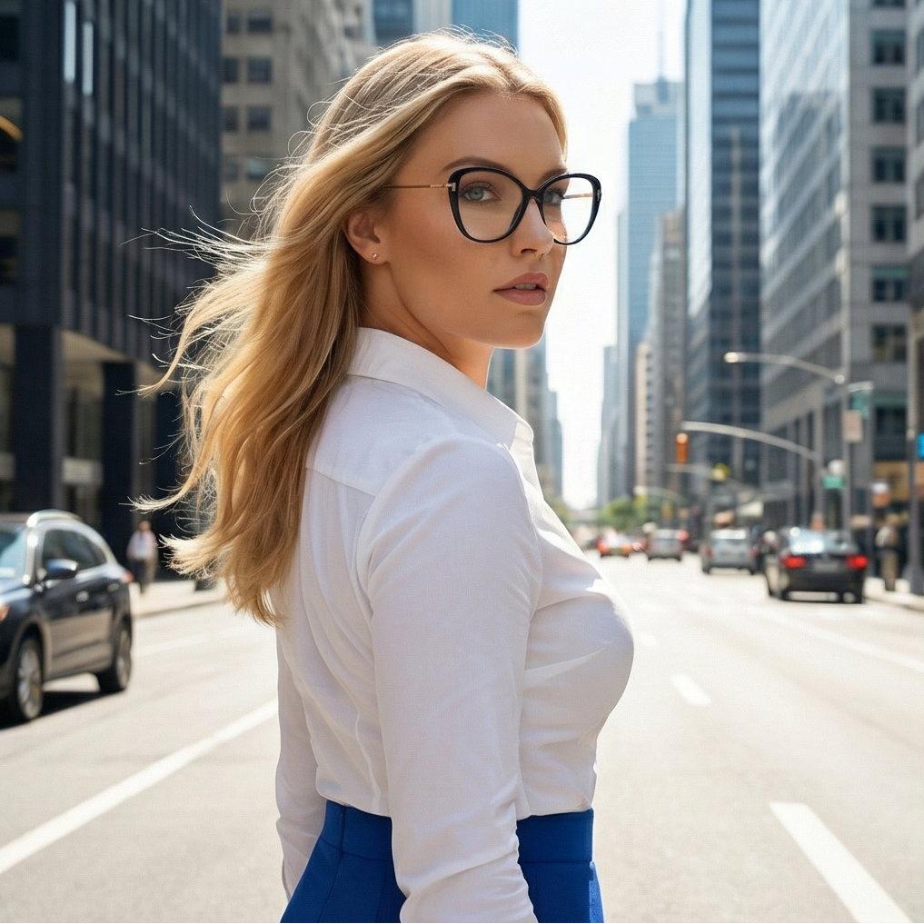 Tom Ford Eyeglasses Tom Ford Eyeglasses FT5769-B 001 Black Butterfly Full Rim Blue Light Frames 56mm Eyeglasses Eyewear designer