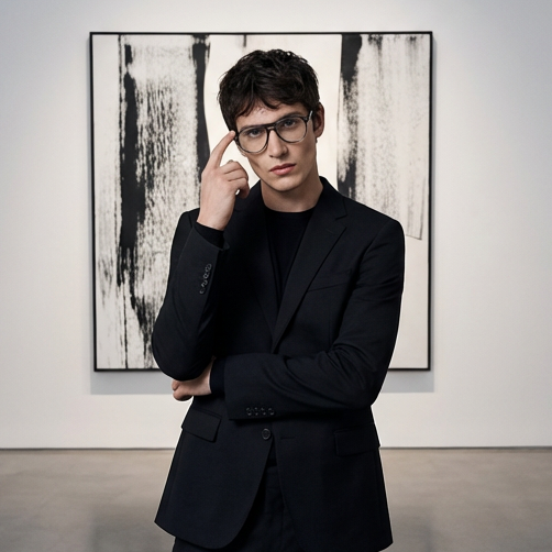 Tom Ford Eyeglasses Tom Ford Eyeglasses FT5869-B 020 Brown Pilot-Aviator Full Rim Men 54mm Eyeglasses Eyewear designer