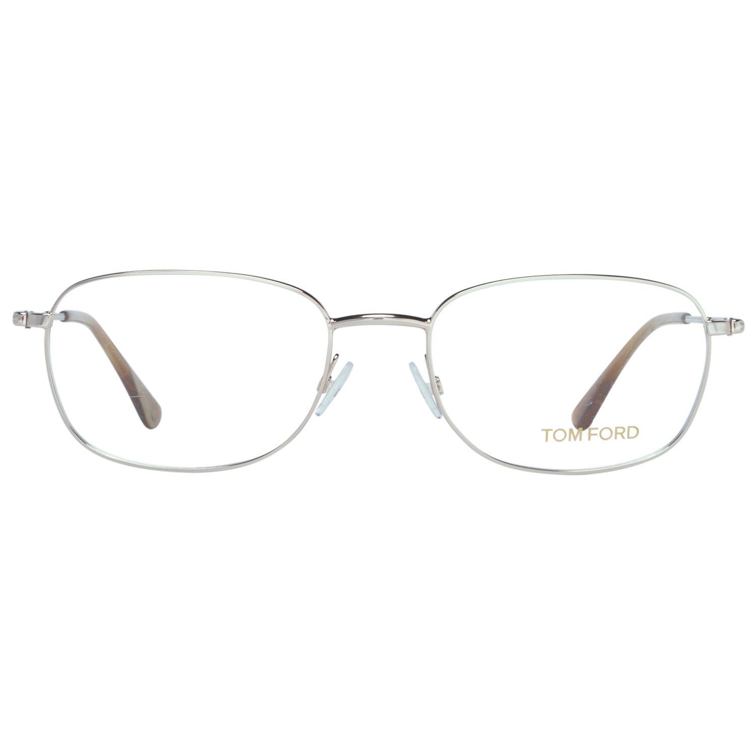 Tom Ford Eyeglasses Tom Ford Glasses Frames FT5501 028 52mm - Men Silver Rectangular Full Rim Eyeglasses Eyewear UK USA Australia 