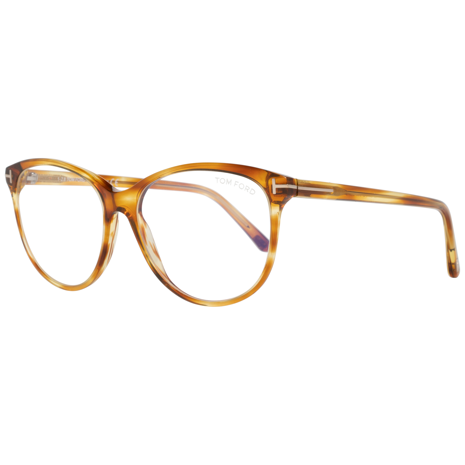 Tom Ford Eyeglasses Tom Ford Glasses Frames FT5544-B 056 55mm Blue Light Block - Brown Butterfly Eyeglasses Eyewear UK USA Australia 