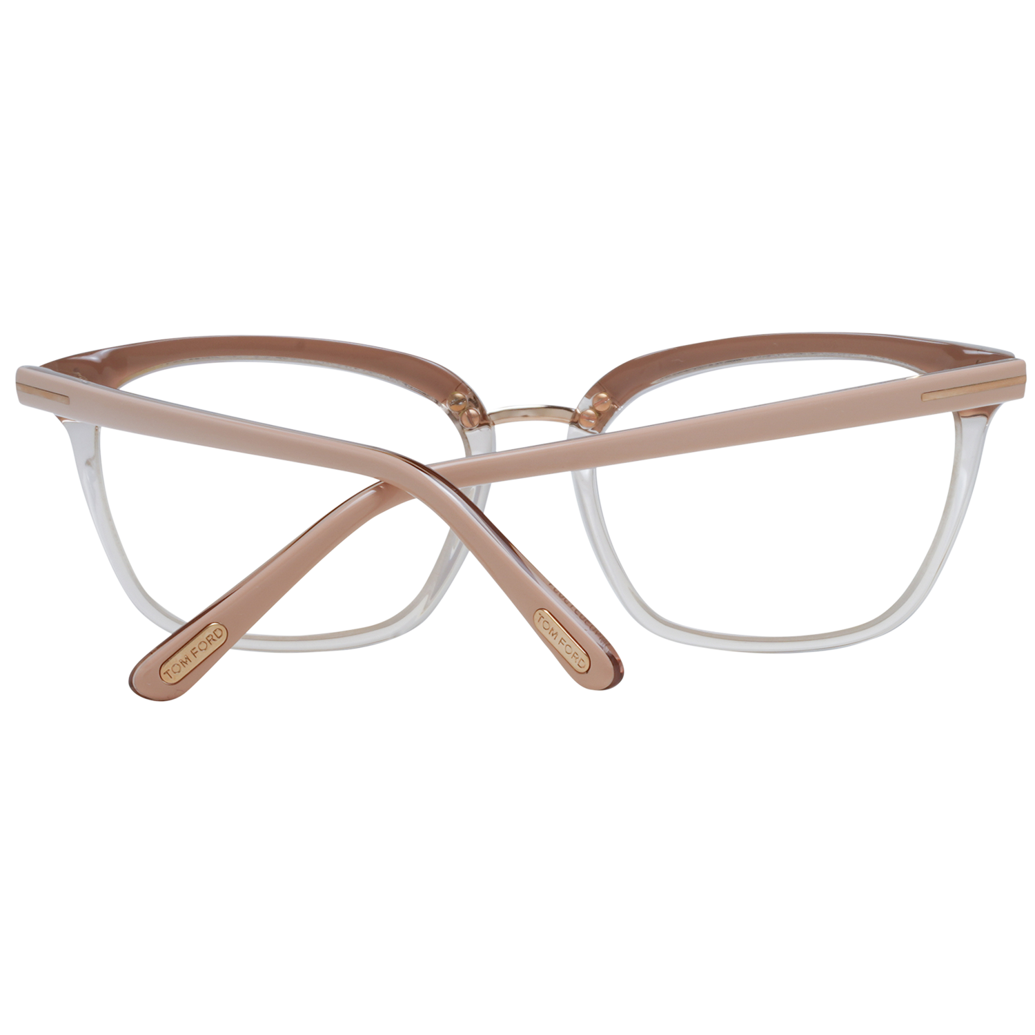 Tom Ford Eyeglasses Tom Ford Glasses Frames FT5550-B 072 54mm Blue Light Block Women Rose Browline Eyeglasses Eyewear UK USA Australia 