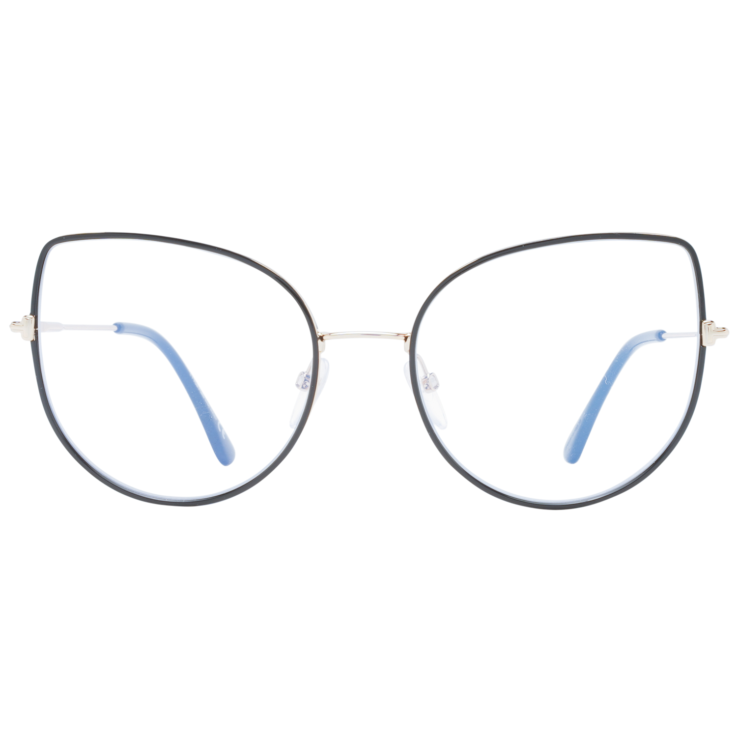 Tom Ford Eyeglasses Tom Ford Glasses Frames FT5614-B 001 55mm Blue Light Filter Women Black Cat Eye Eyeglasses Eyewear UK USA Australia 