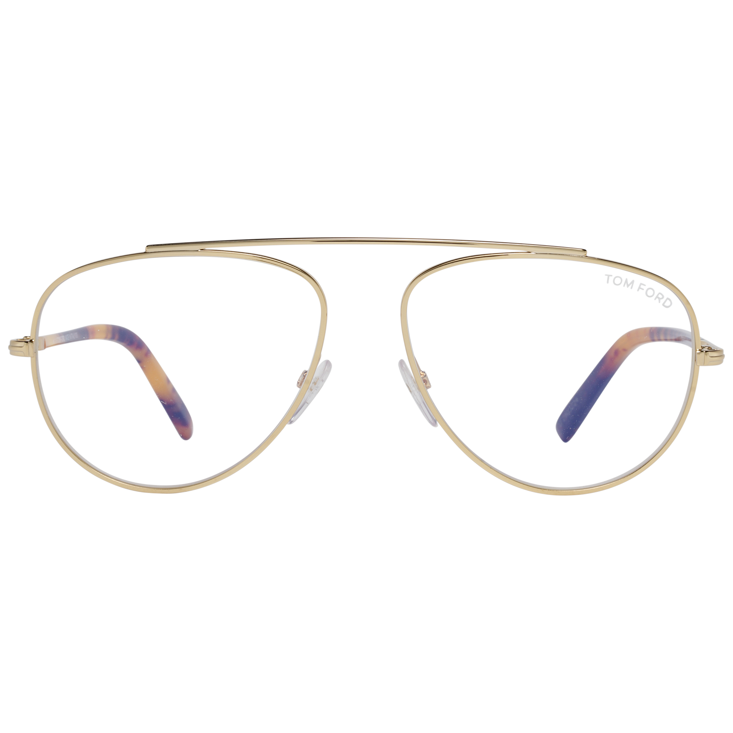 Tom Ford Eyeglasses Tom Ford Glasses Frames FT5622-B 030 57mm Blue Light Blocker - Men Gold Pilot-Aviator Eyeglasses Eyewear UK USA Australia 