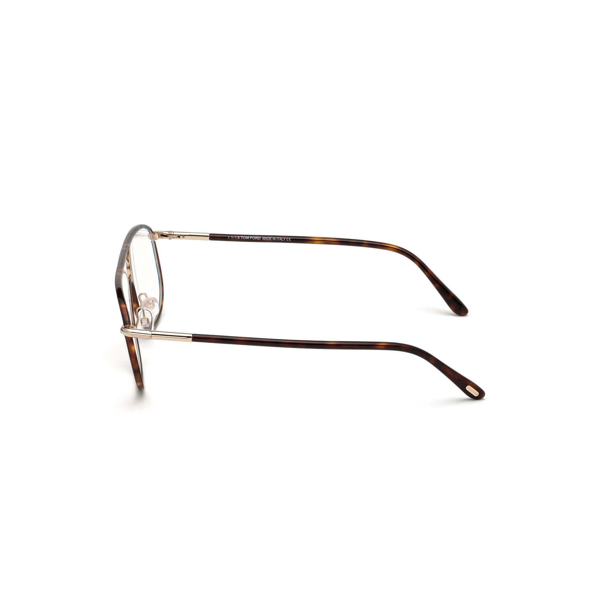 Tom Ford Eyeglasses Tom Ford Glasses Frames FT5624-B 052 58mm Men Brown Pilot-Aviator Eyeglasses Eyewear UK USA Australia 