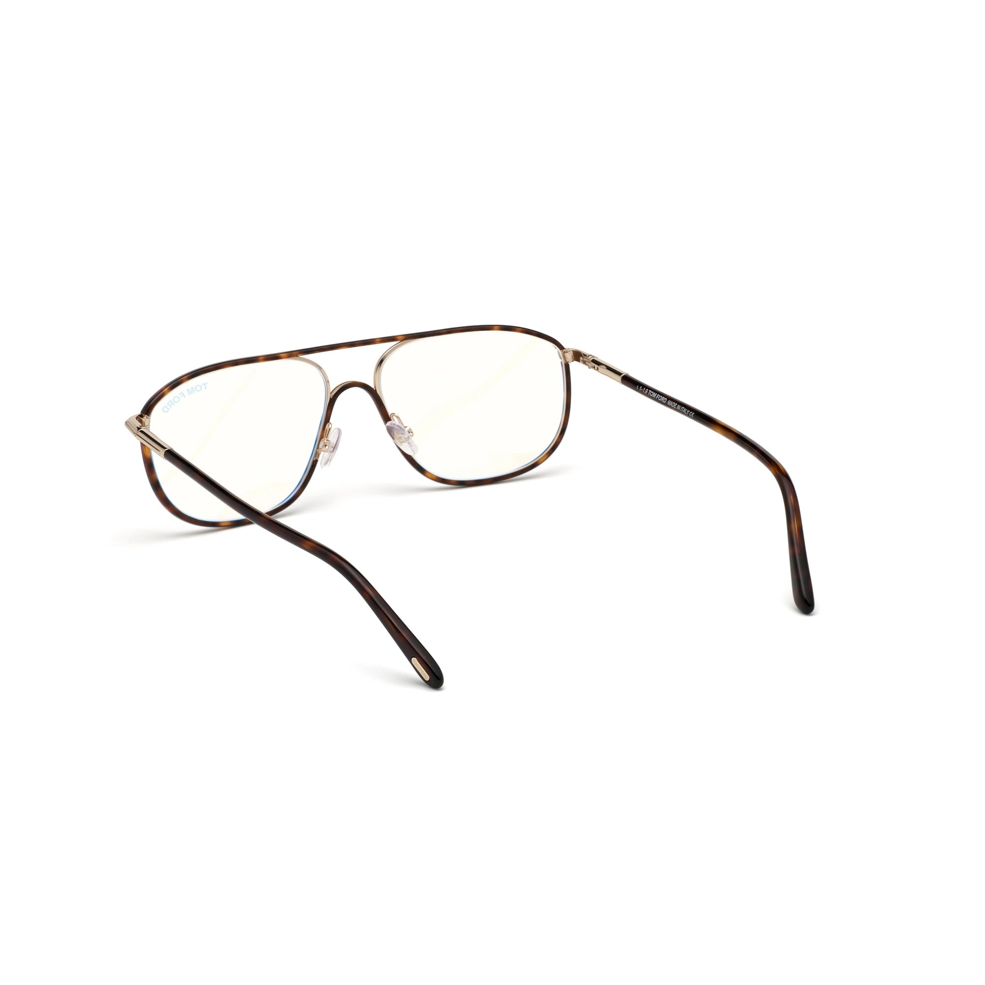 Tom Ford Eyeglasses Tom Ford Glasses Frames FT5624-B 052 58mm Men Brown Pilot-Aviator Eyeglasses Eyewear UK USA Australia 