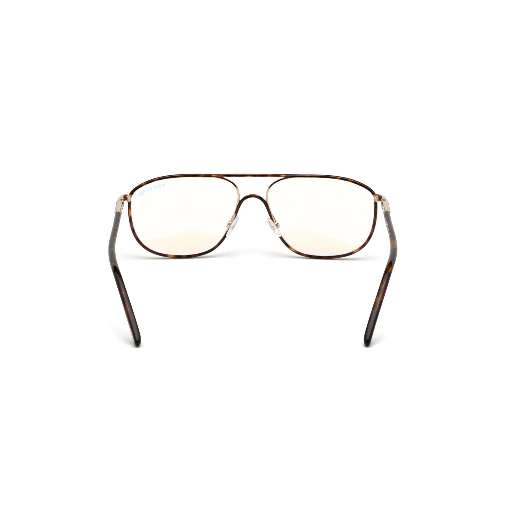 Tom Ford Eyeglasses Tom Ford Glasses Frames FT5624-B 052 58mm Men Brown Pilot-Aviator Eyeglasses Eyewear UK USA Australia 