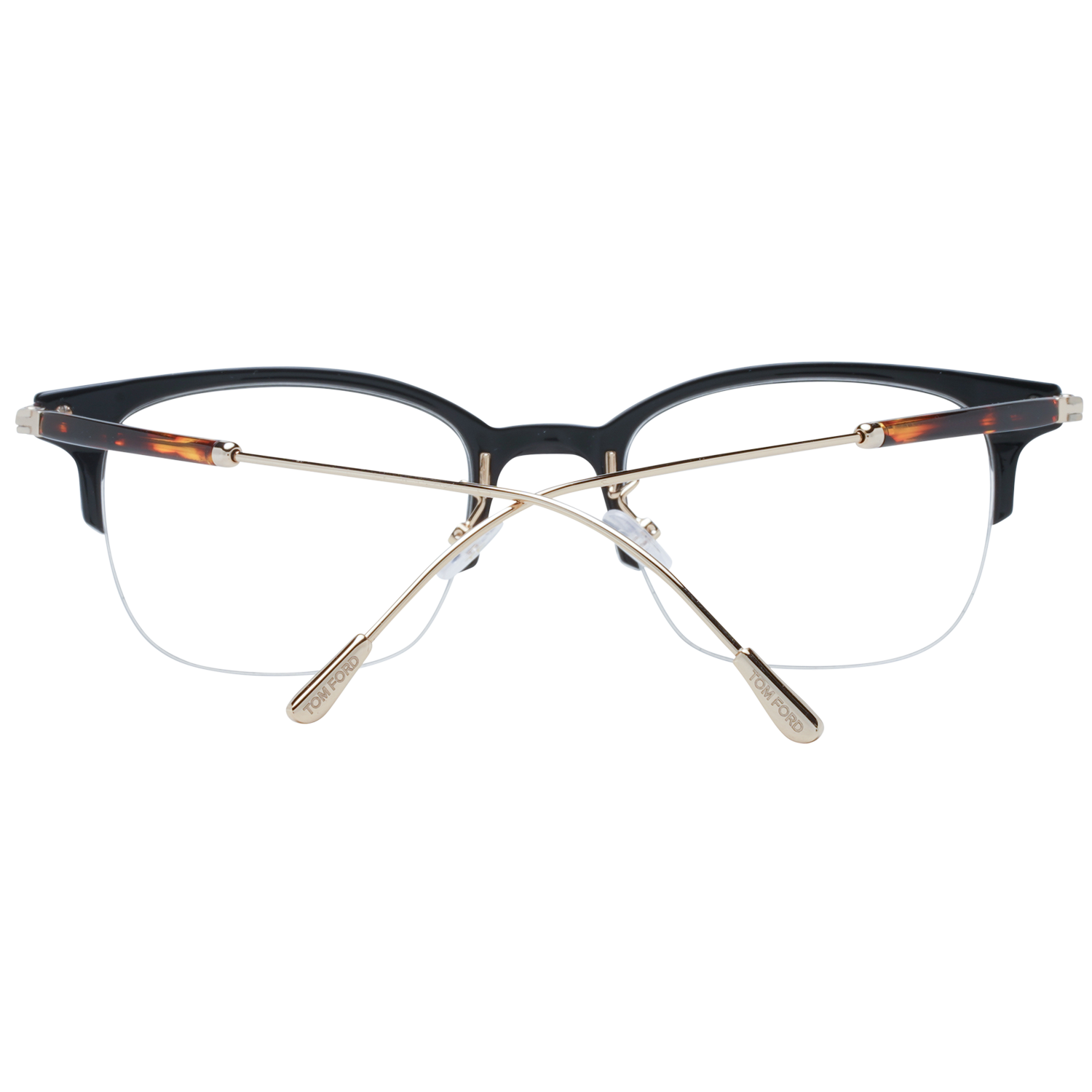 Tom Ford Glasses Frames FT5645 D 001 52mm Men Black Rectangular Half