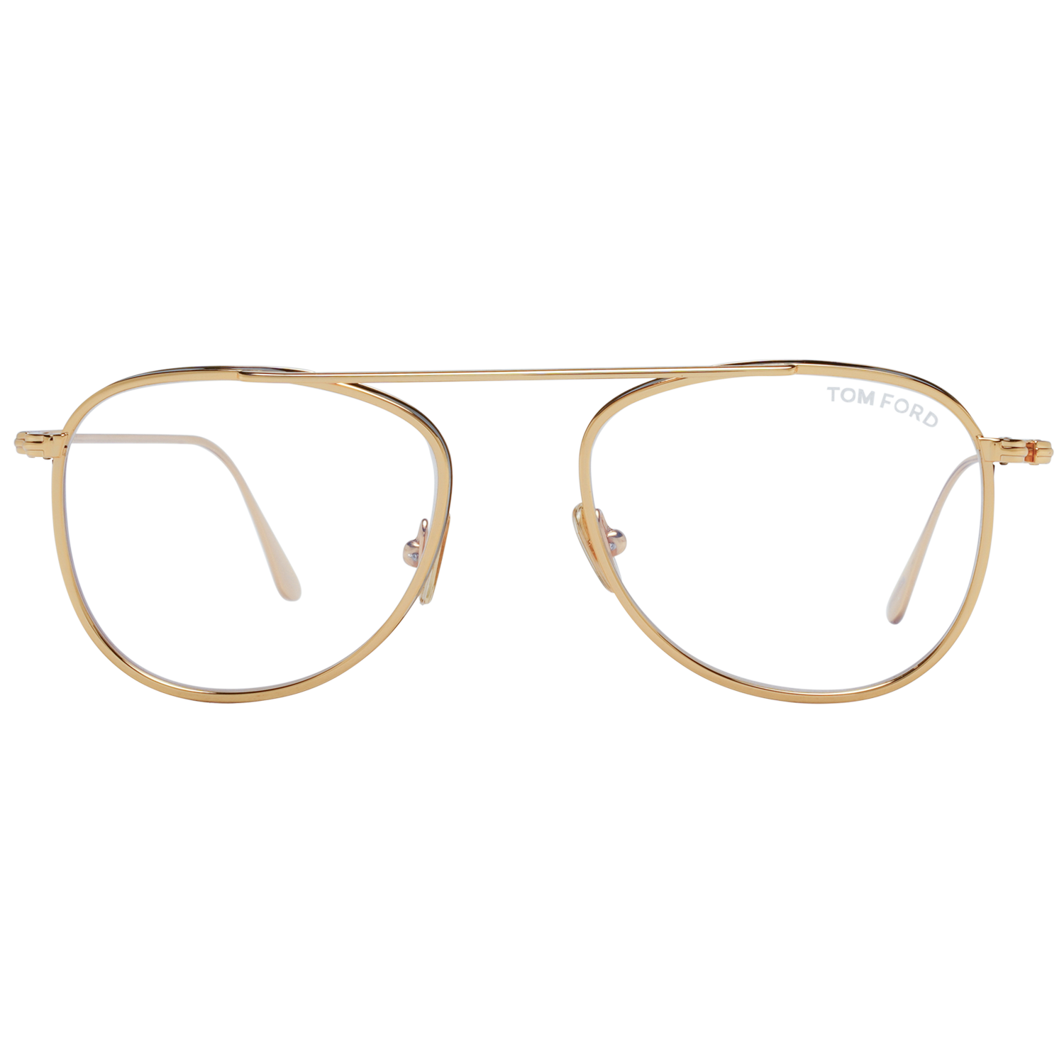 Tom Ford Eyeglasses Tom Ford Glasses Frames FT5691-B 030 50mm Blue Light Blocker Men Gold Pilot-Aviator Eyeglasses Eyewear UK USA Australia 