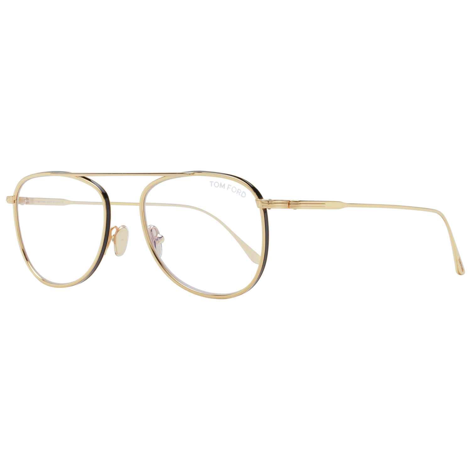 Tom Ford Eyeglasses Tom Ford Glasses Frames FT5691-B 030 52mm Blue Light Blocker Men Gold Pilot-Aviator Eyeglasses Eyewear UK USA Australia 