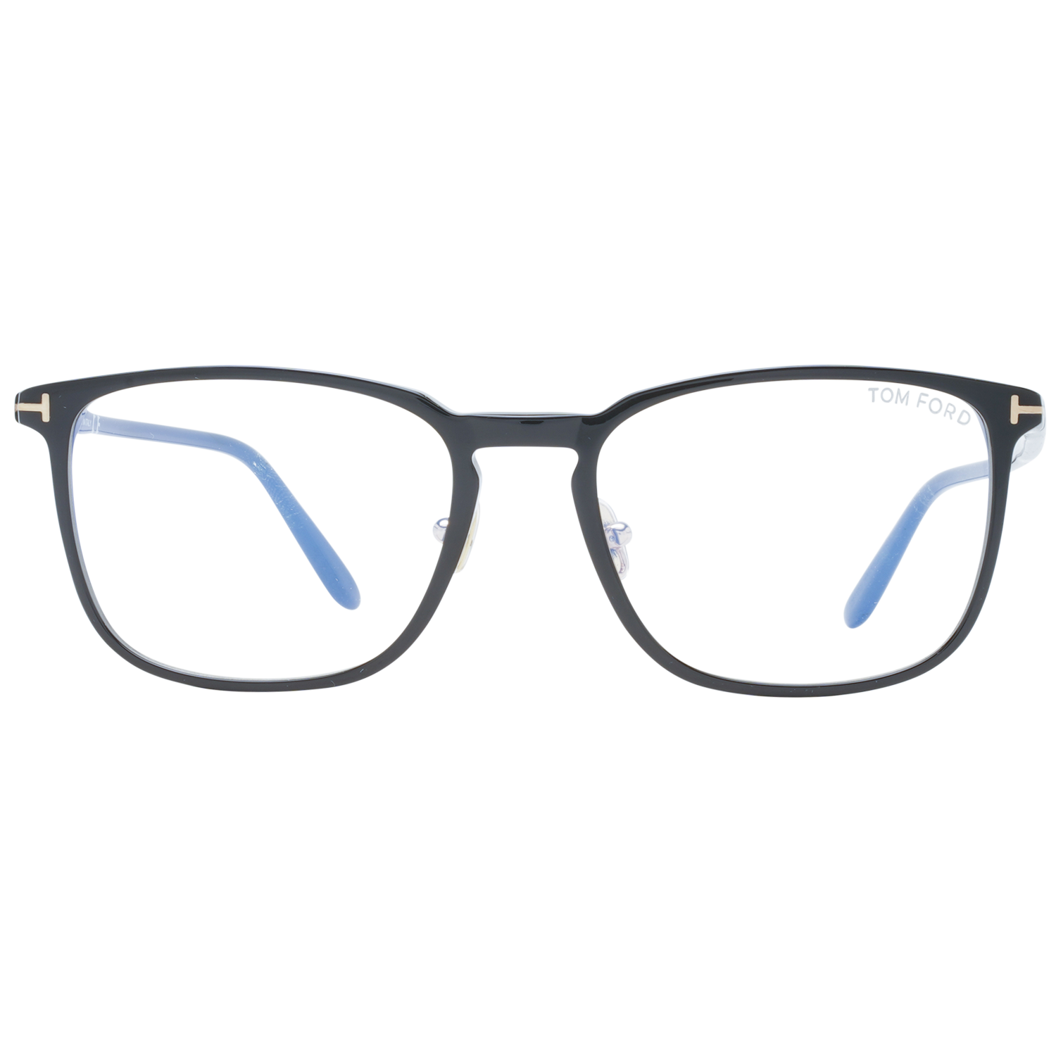 Tom Ford Eyeglasses Tom Ford Glasses Frames FT5699-B 001 57mm Blue Light Blocker Men Black Rectangular Eyeglasses Eyewear UK USA Australia 