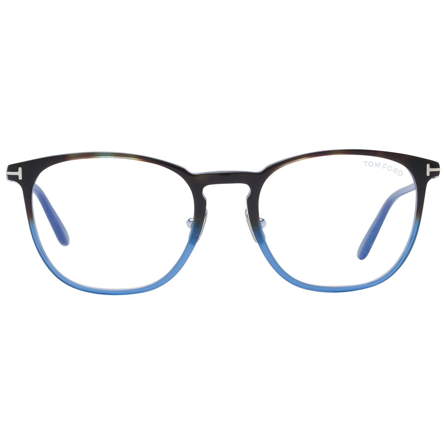 Tom Ford Eyeglasses Tom Ford Glasses Frames FT5700-B 055 54mm Blue Light Blocker Men Brown Round Oval Eyeglasses Eyewear UK USA Australia 