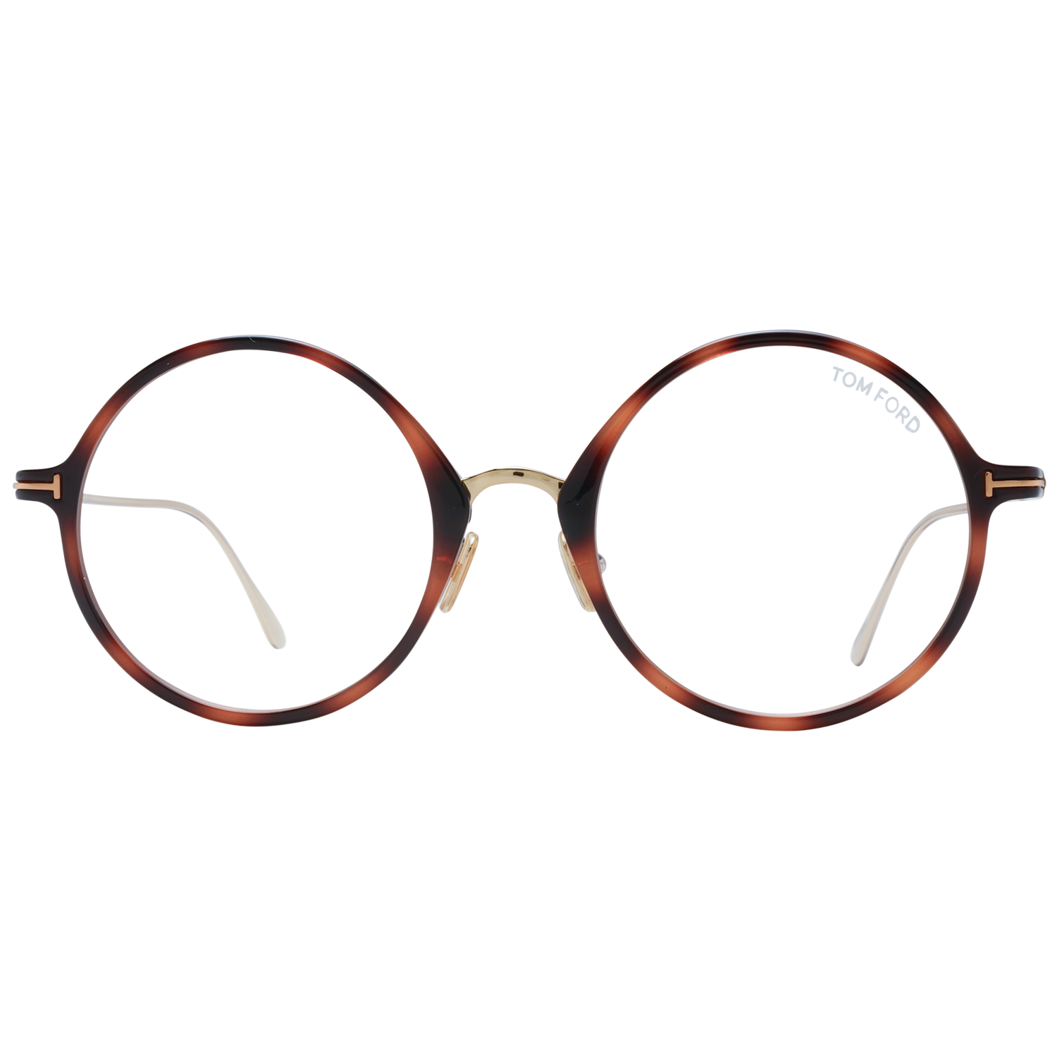 Tom Ford Eyeglasses Tom Ford Glasses Frames FT5703-B 053 52mm Blue Light Blocker Women Brown Round Eyeglasses Eyewear UK USA Australia 