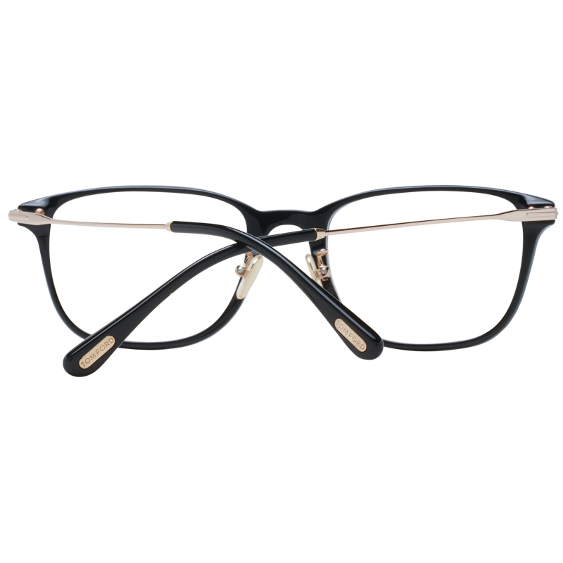 Tom Ford Eyeglasses Tom Ford Glasses Frames FT5715-D-B 005 53mm Blue Light Blocker Men Black Square Eyeglasses Eyewear designer