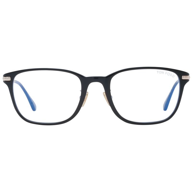 Tom Ford Eyeglasses Tom Ford Glasses Frames FT5715-D-B 005 53mm Blue Light Blocker Men Black Square Eyeglasses Eyewear designer