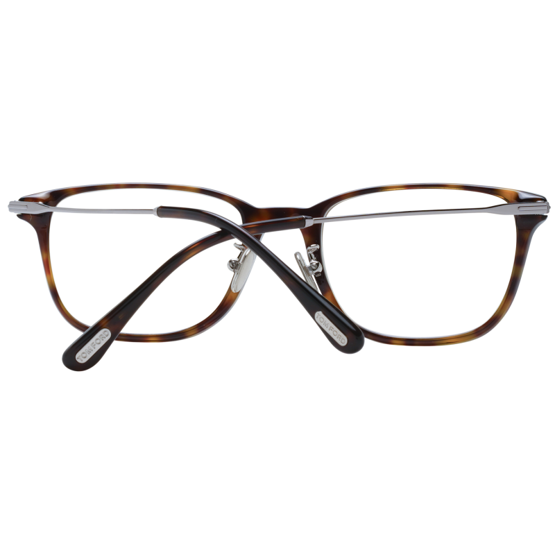 Tom Ford Eyeglasses Tom Ford Glasses Frames FT5715-D-B 052 53mm Blue Light Blocker Men Brown Square Eyeglasses Eyewear designer