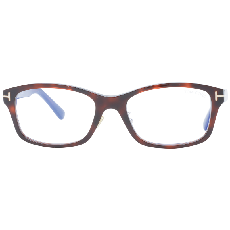 Tom Ford Eyeglasses Tom Ford Glasses Frames FT5724-D-B 052 56mm Blue Light Blocker Unisex Brown Square Eyeglasses Eyewear designer