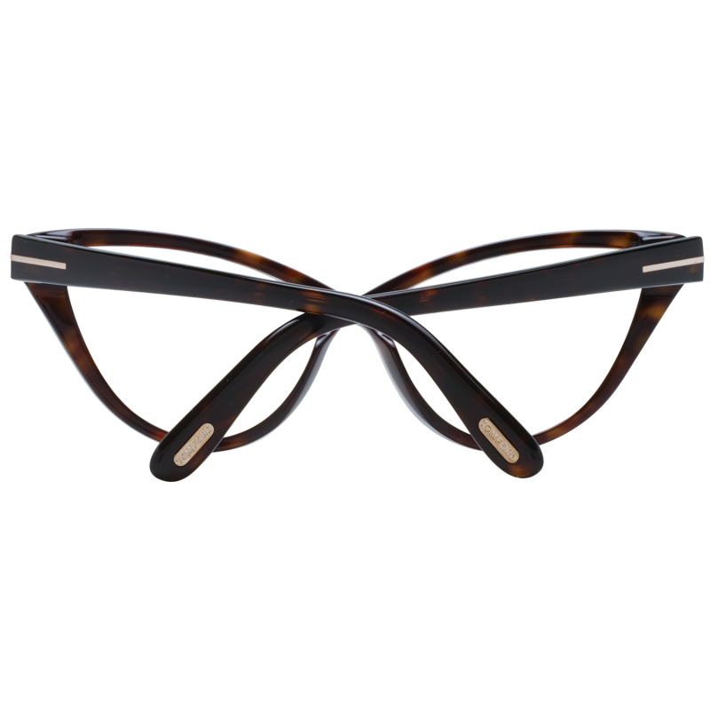 Tom Ford Eyeglasses Tom Ford Glasses Frames FT5729-B 052 56mm Blue Light Block Women Brown Cat Eye Eyeglasses Eyewear designer