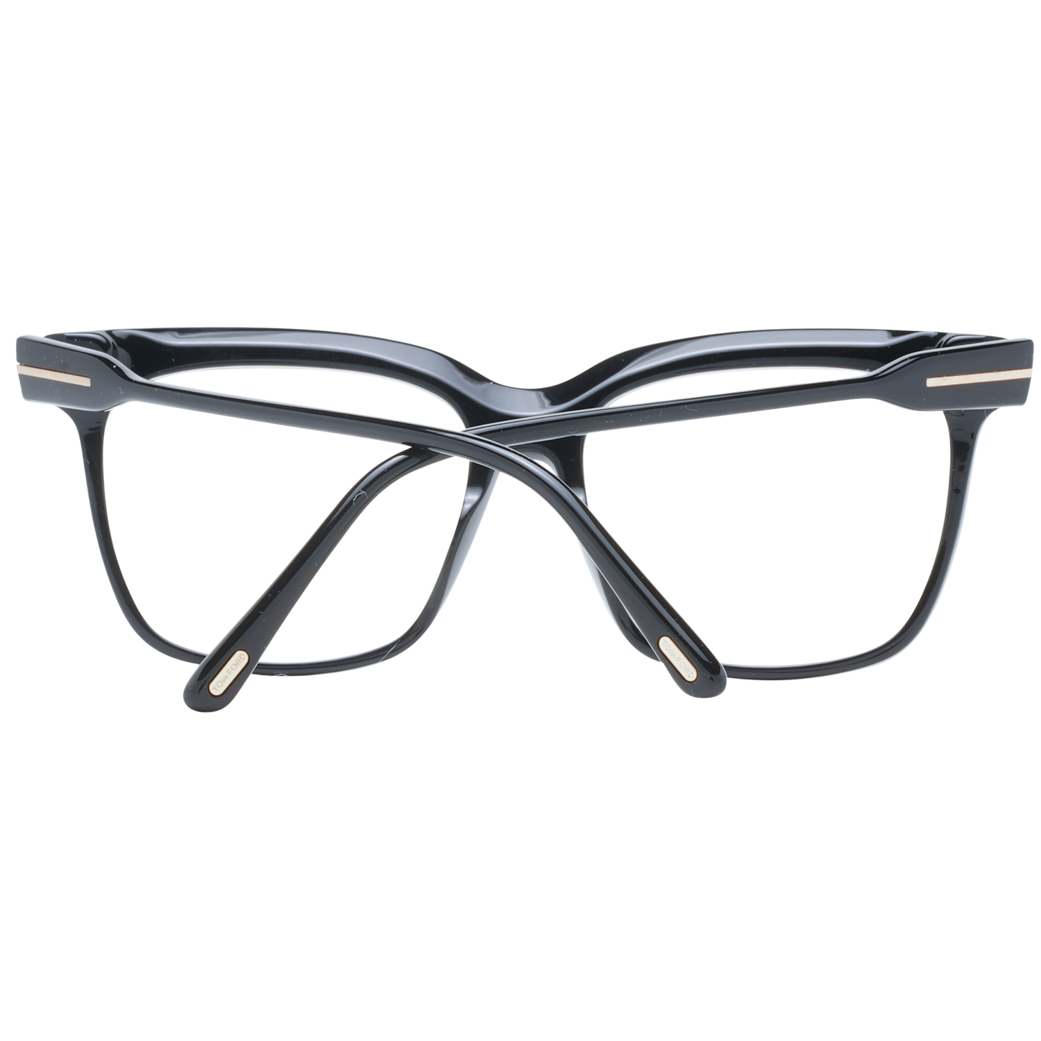 Tom Ford Eyeglasses Tom Ford Glasses Frames FT5768-B 001 54mm Women Black Square Blue Light Blocker Eyeglasses Eyewear designer