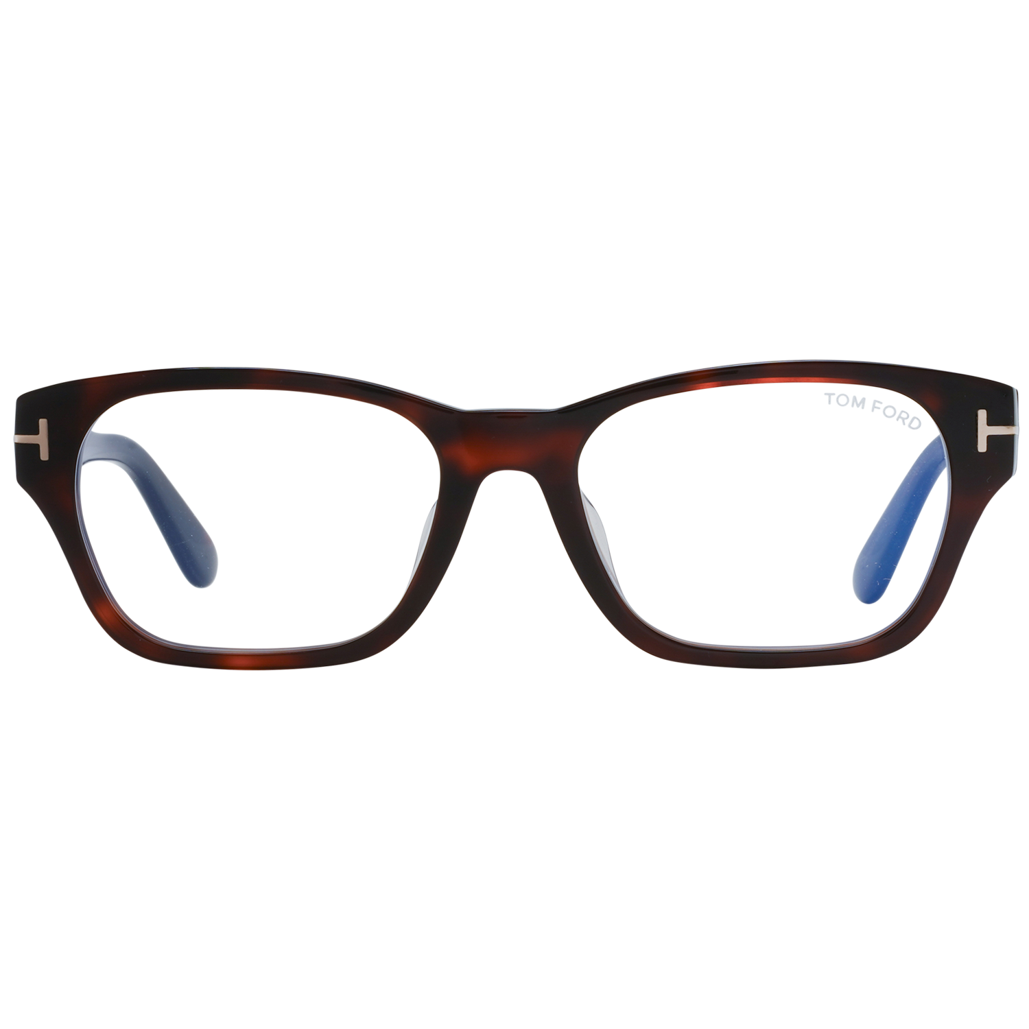 Tom Ford Eyeglasses Tom Ford Glasses Frames FT5781-D-B 052 54mm Men Brown Rectangular Blue Light Blocker Eyeglasses Eyewear designer