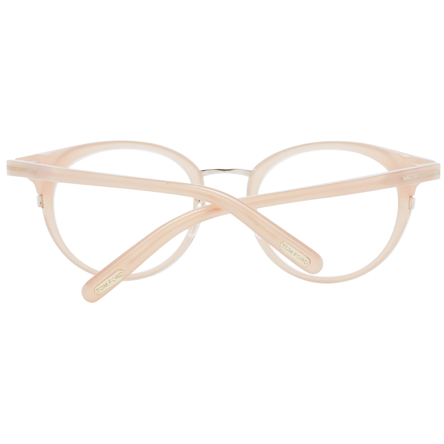 Tom Ford Eyeglasses Tom Ford Glasses Frames FT5784-D-B 072 48mm Women Rose Round Blue Light Blocker Eyeglasses Eyewear designer