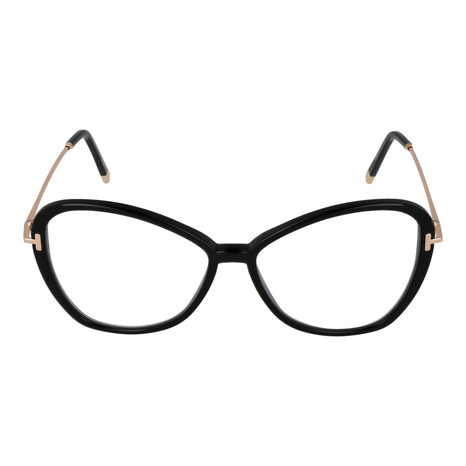 Tom Ford Eyeglasses Tom Ford Optical Frame FT5769-B 001 56 Blue Filter Women Black Butterfly Eyeglasses Eyewear designer