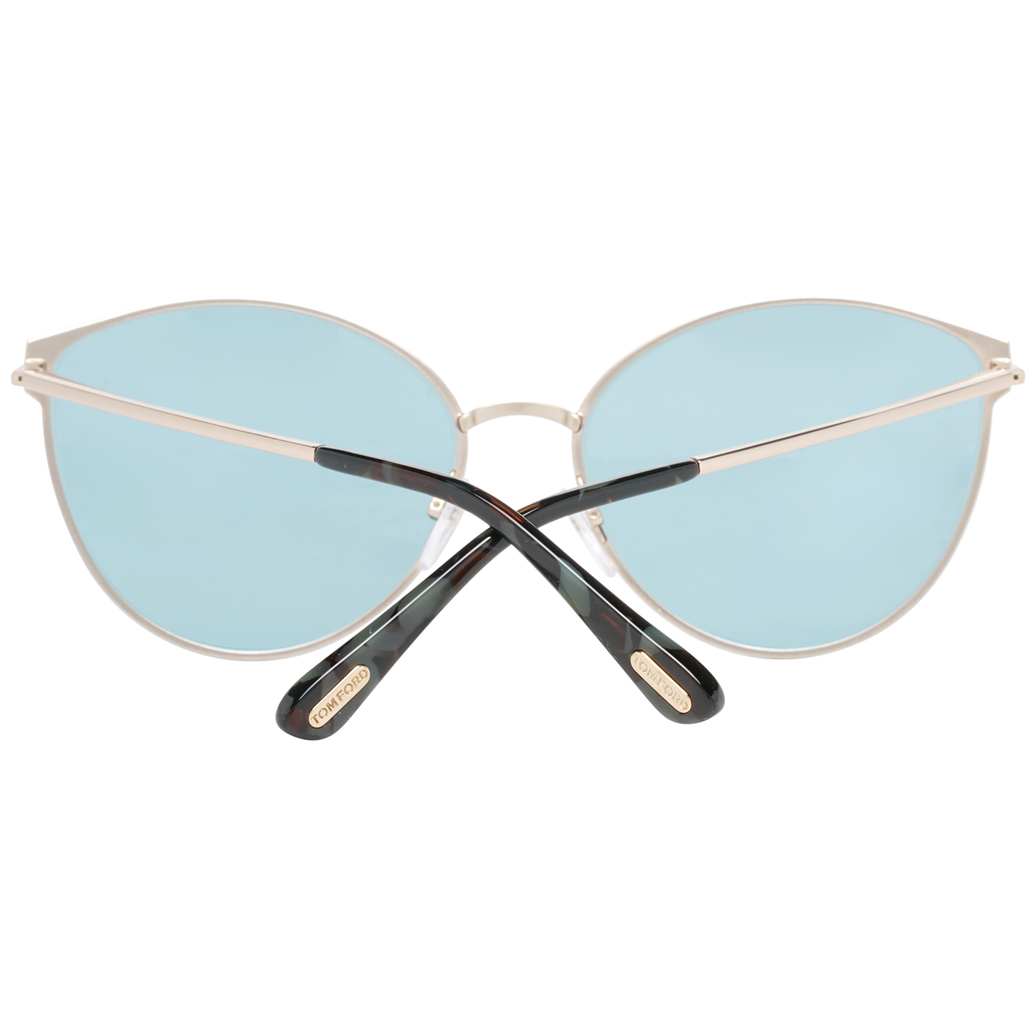 Tom Ford Sunglasses Tom Ford Sunglasses FT0654 28X 60mm Zeila - Rose Gold/Blue Oval Eyeglasses Eyewear UK USA Australia 