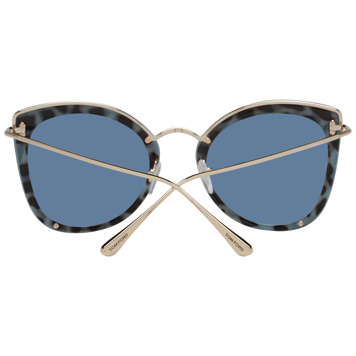 Tom Ford Sunglasses Tom Ford Sunglasses FT0657 55X 62mm Charlotte Women Brown/Blue Mirrored Cat Eye Eyeglasses Eyewear UK USA Australia 