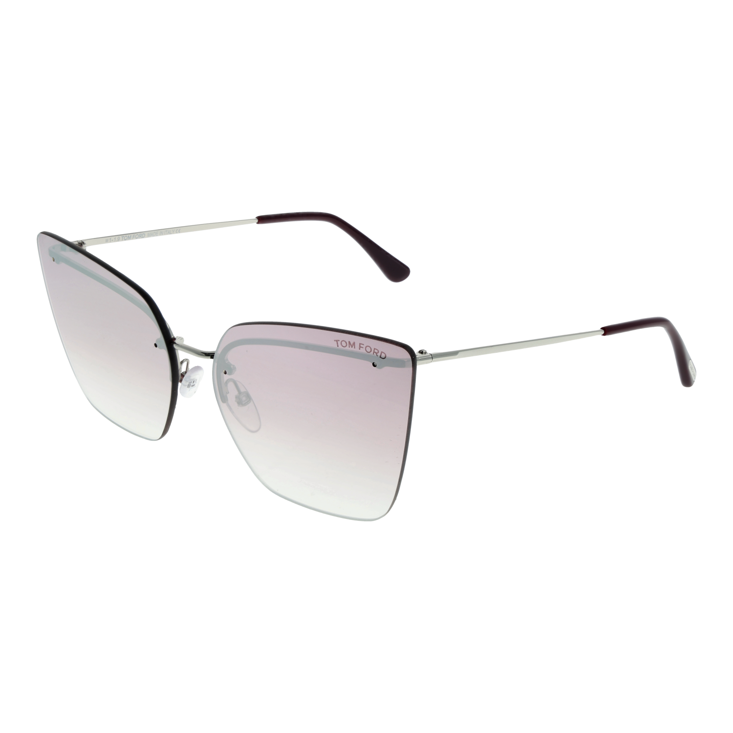 Tom Ford Sunglasses Tom Ford Sunglasses FT0682 16Z 63mm Camilla Women's Butterfly Rimless Eyeglasses Eyewear designer