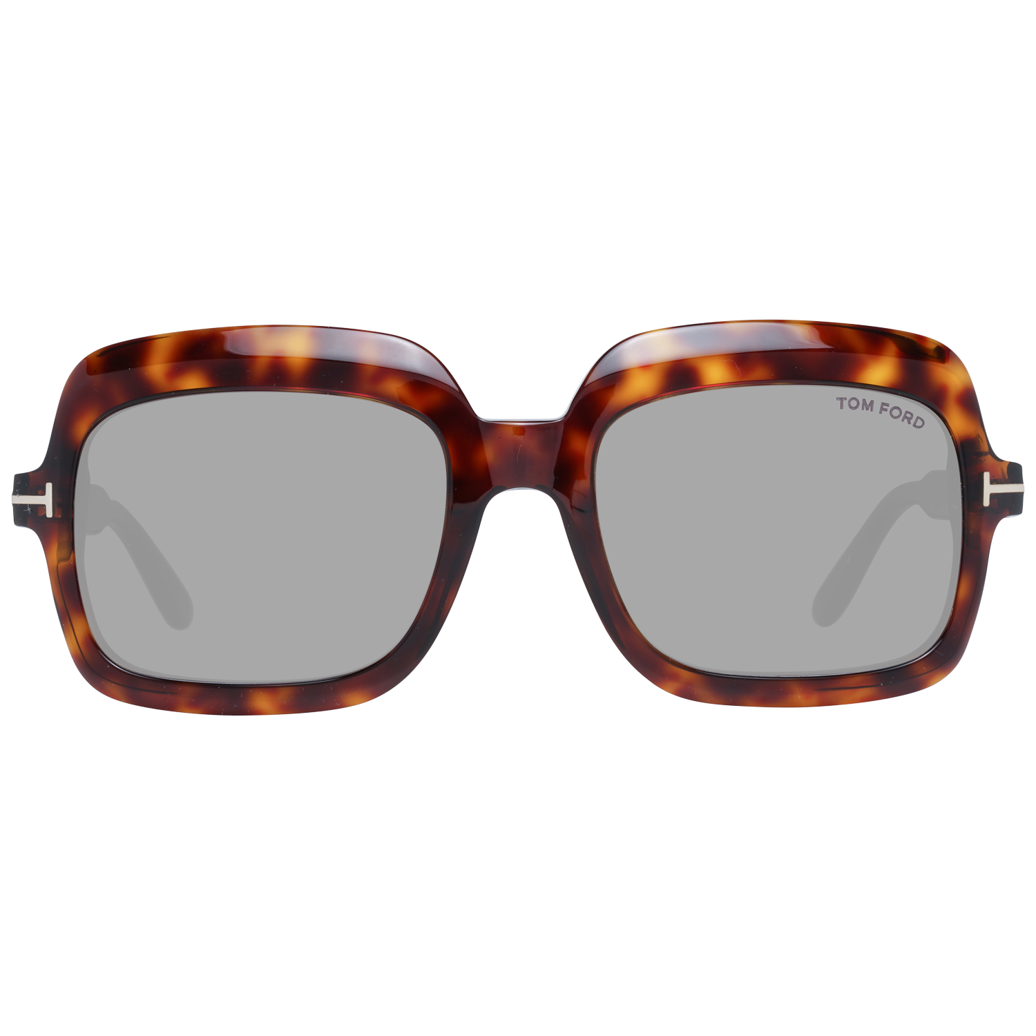 Tom Ford Sunglasses Tom Ford Sunglasses FT0688 54T 56mm Wallis - Shiny Brown Havana/Brown Gradient Square Full Rim Eyeglasses Eyewear UK USA Australia 