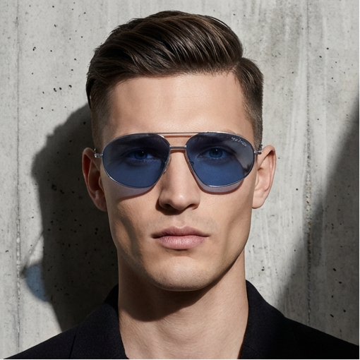 Tom Ford Sunglasses Tom Ford Sunglasses FT0771 08V 61mm Bradford Men Gunmetal Pilot-Aviator Eyeglasses Eyewear designer