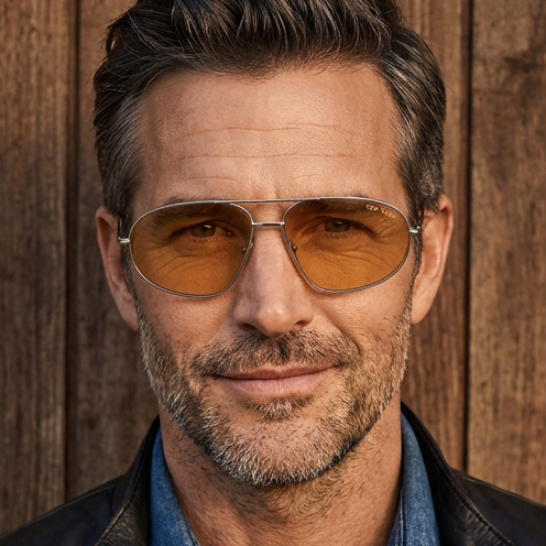 Tom Ford Sunglasses Tom Ford Sunglasses FT0771 28E 63mm Bradford Men Rose Gold Pilot-Aviator Eyeglasses Eyewear designer