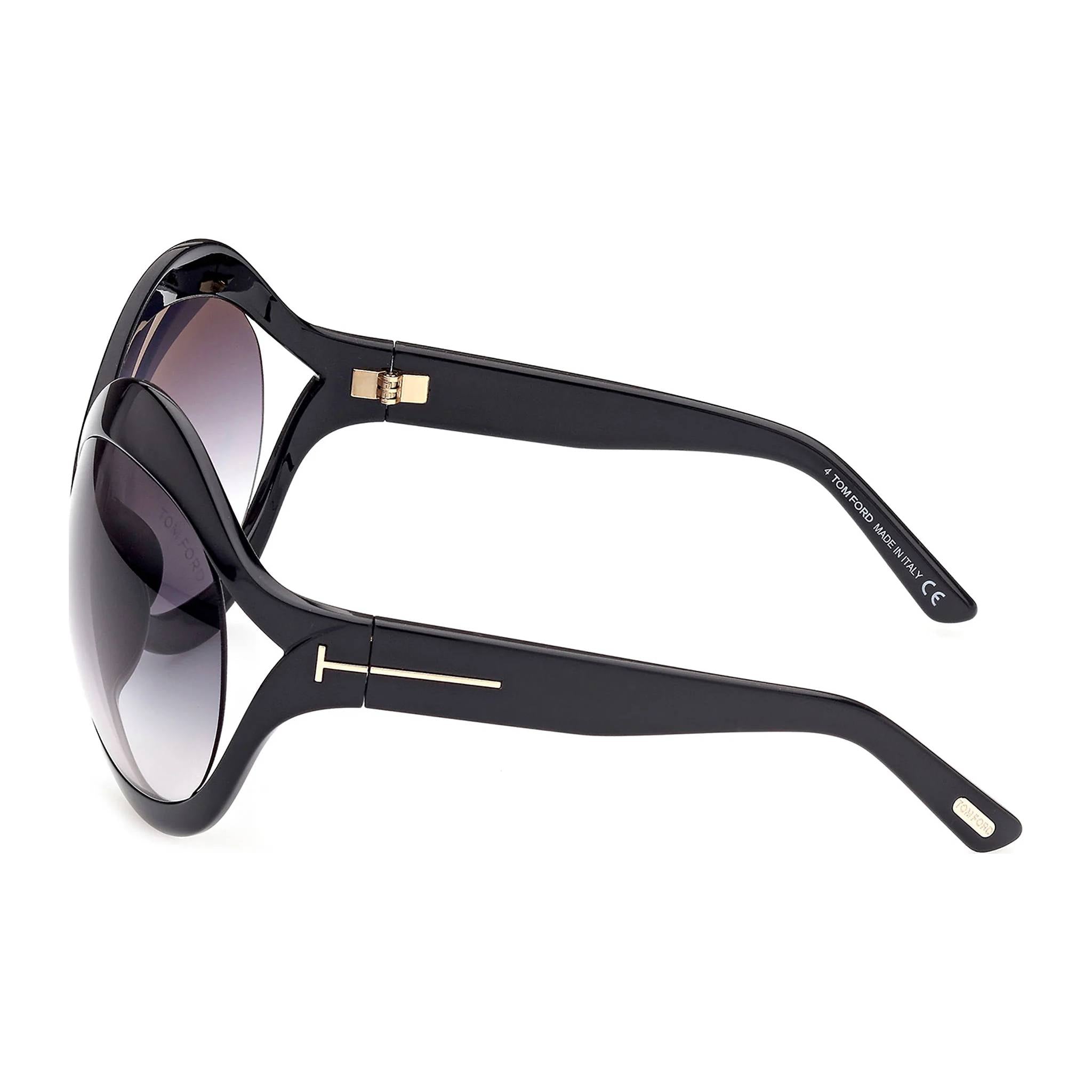 Tom Ford Sunglasses Tom Ford Sunglasses FT0902 01B 71mm Carine Eyeglasses Eyewear UK USA Australia 