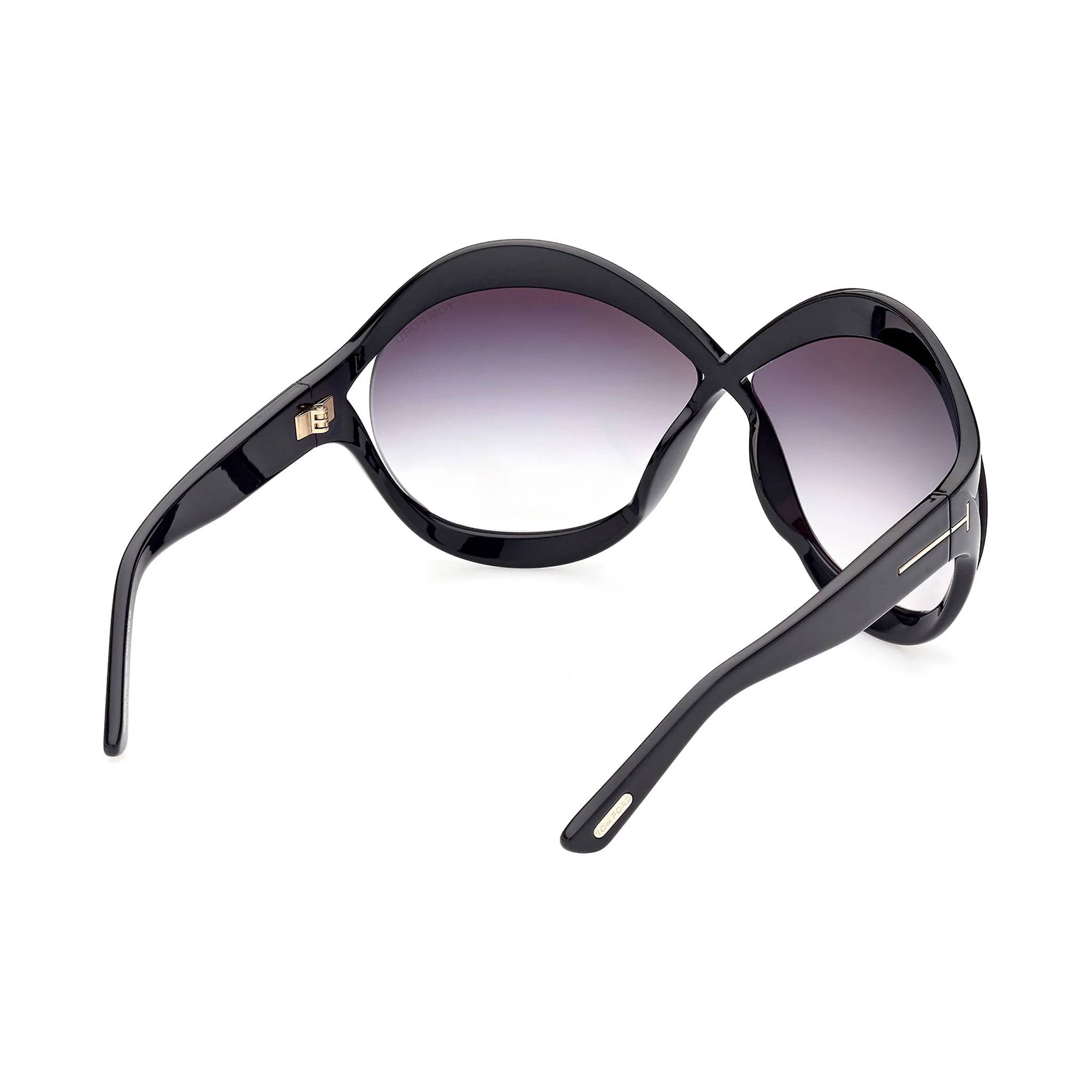 Tom Ford Sunglasses Tom Ford Sunglasses FT0902 01B 71mm Carine Eyeglasses Eyewear UK USA Australia 