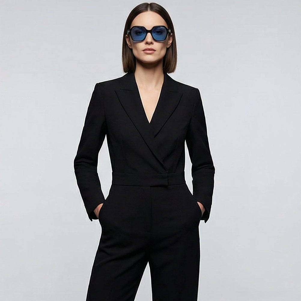 Tom Ford Sunglasses Tom Ford Sunglasses FT1032 01A Black Square Blue Lens Women’s Full Rim 56mm Eyeglasses Eyewear designer