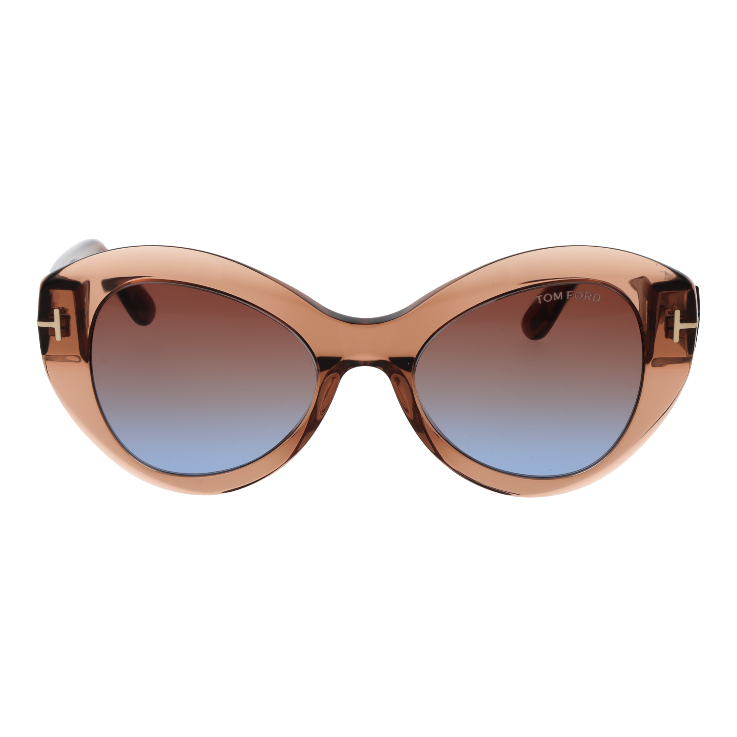 Tom Ford Sunglasses Tom Ford Sunglasses Women Brown Butterfly Mirrored FT1084 48F 52mm Blue Control Eyeglasses Eyewear designer
