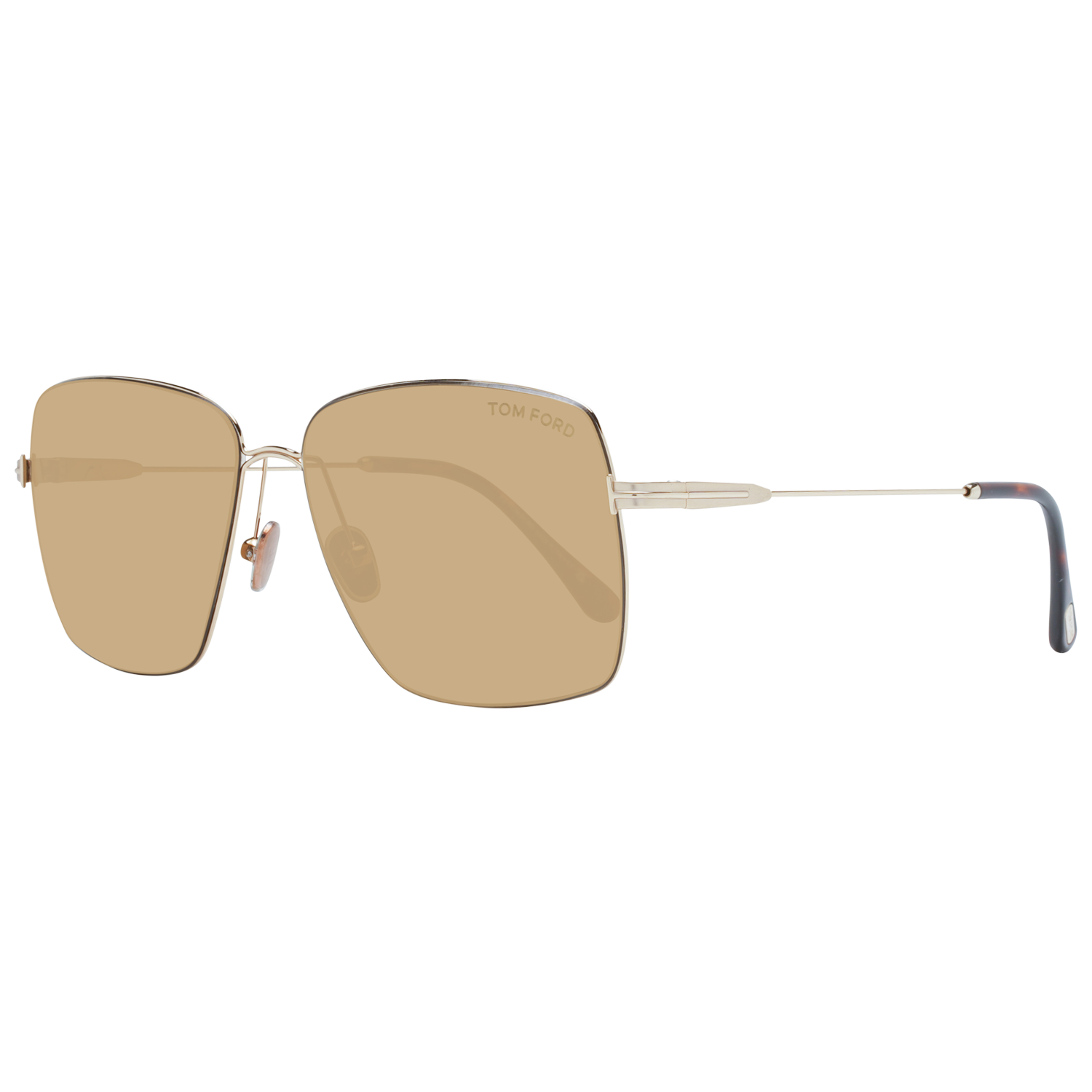 Tom Ford Sunglasses Tom Ford Sunglasses Women Men Gold Square Tinted FT0994 32E 58mm Pierre Eyeglasses Eyewear designer