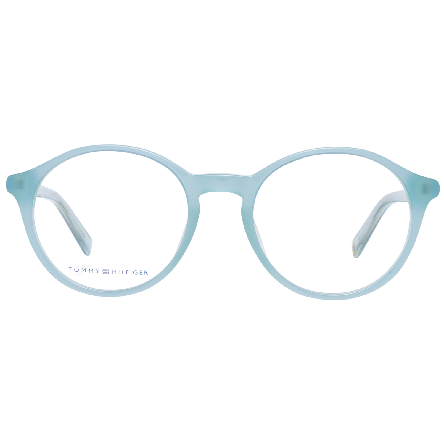 Tommy Hilfiger Frames Tommy Hilfiger Glasses Frames TH 1841 5CB 50mm Women Blue Round Eyeglasses Eyewear UK USA Australia 