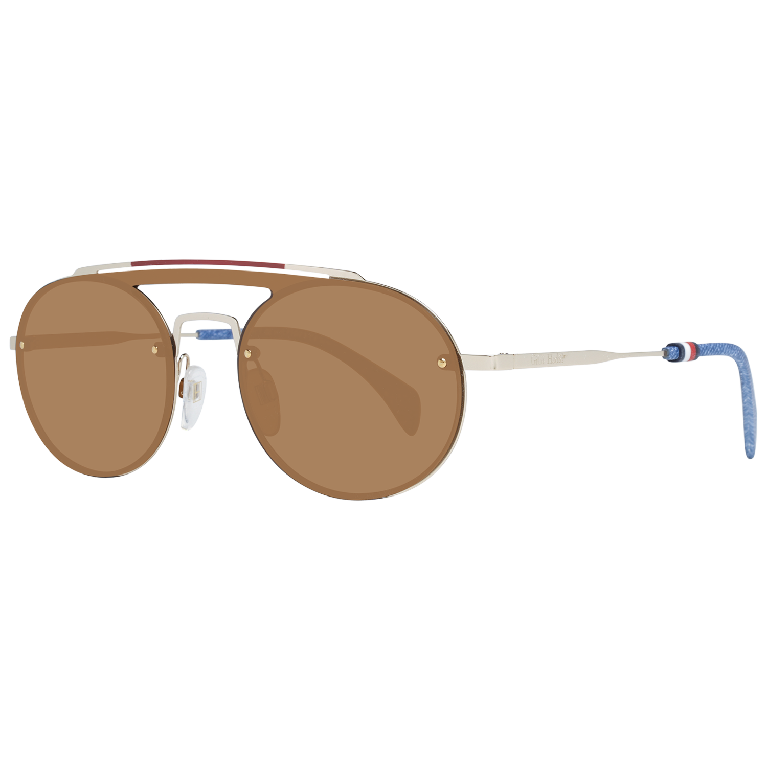 Tommy Hilfiger Sunglasses THF200 9 63mm Women s Gold Pilot Aviator