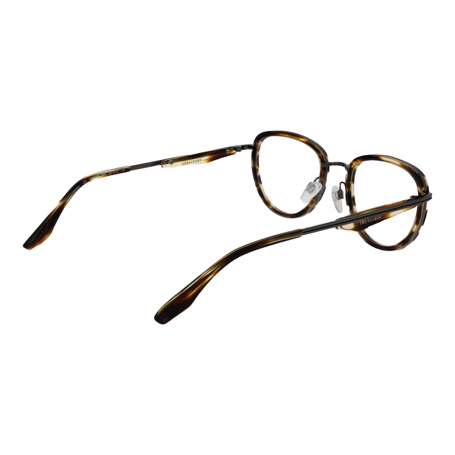 Trussardi Optical Frames Trussardi Eyeglasses Frames TSM1005 E01 52 Eyeglasses Eyewear designer