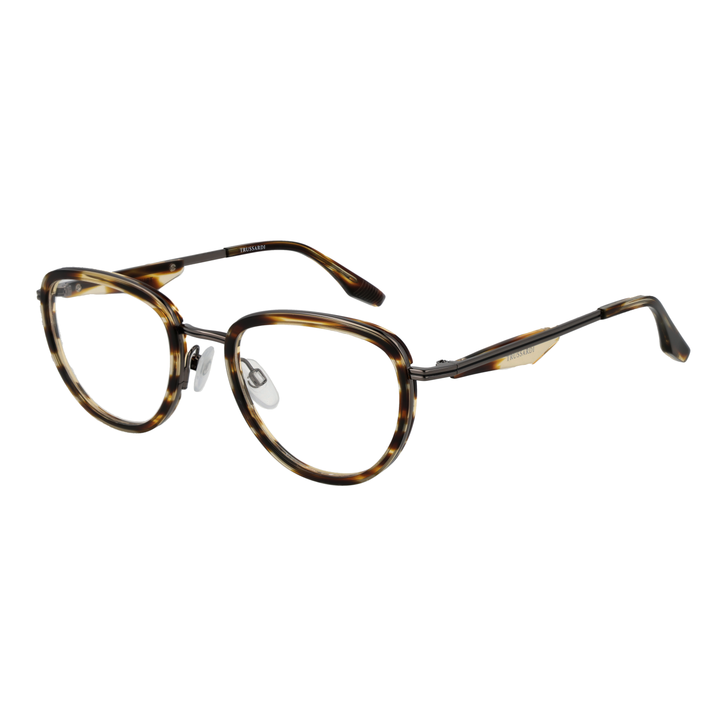 Trussardi Optical Frames Trussardi Eyeglasses Frames TSM1005 E01 52 Eyeglasses Eyewear designer