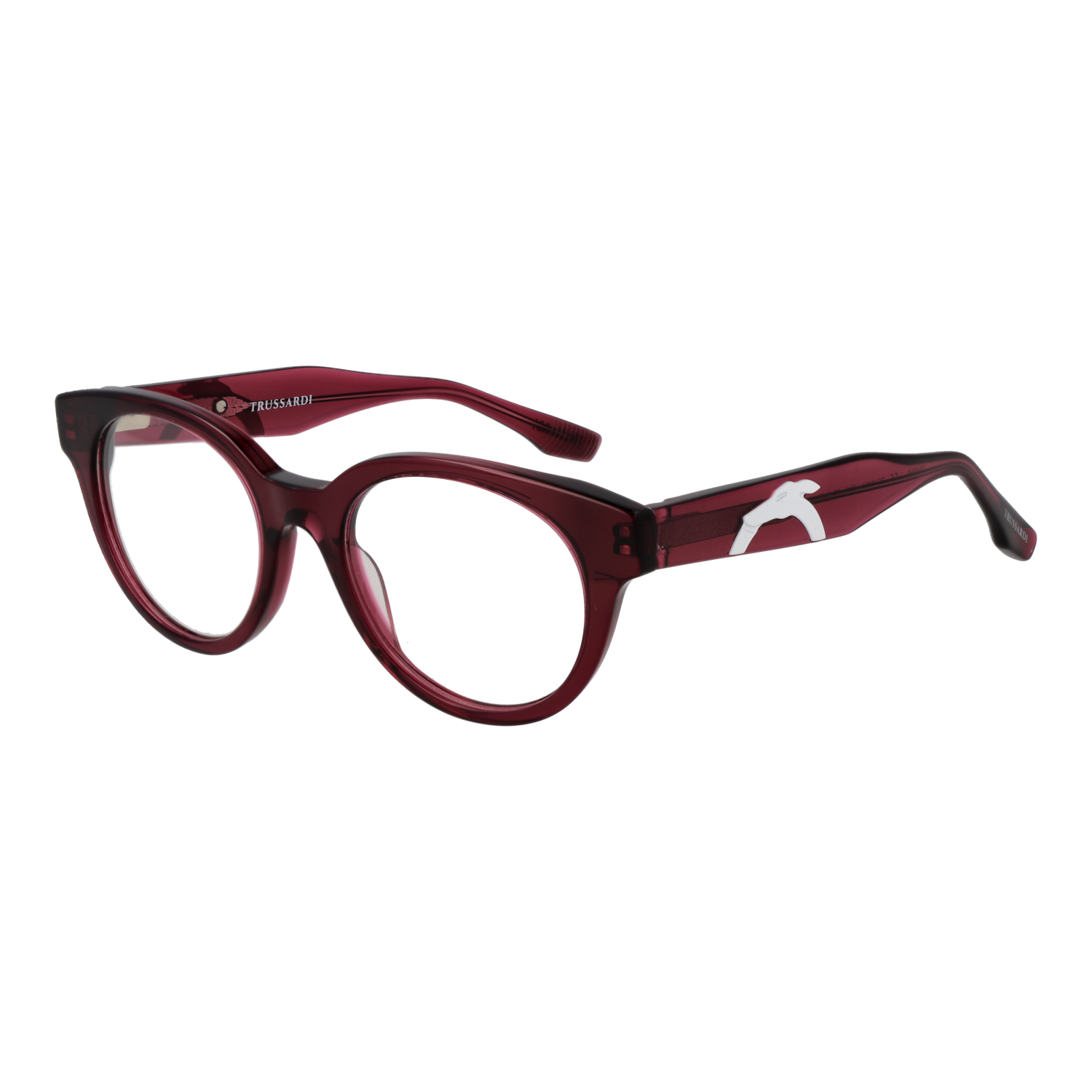 Trussardi Optical Frames Trussardi Eyeglasses Frames TSU6051 T01 50 Eyeglasses Eyewear designer