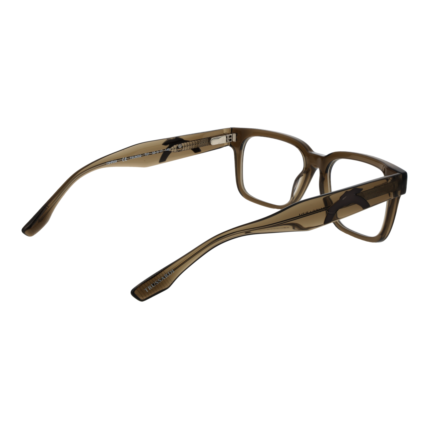 Trussardi Optical Frames Trussardi Eyeglasses Frames TSU6052 T01 53 Eyeglasses Eyewear designer
