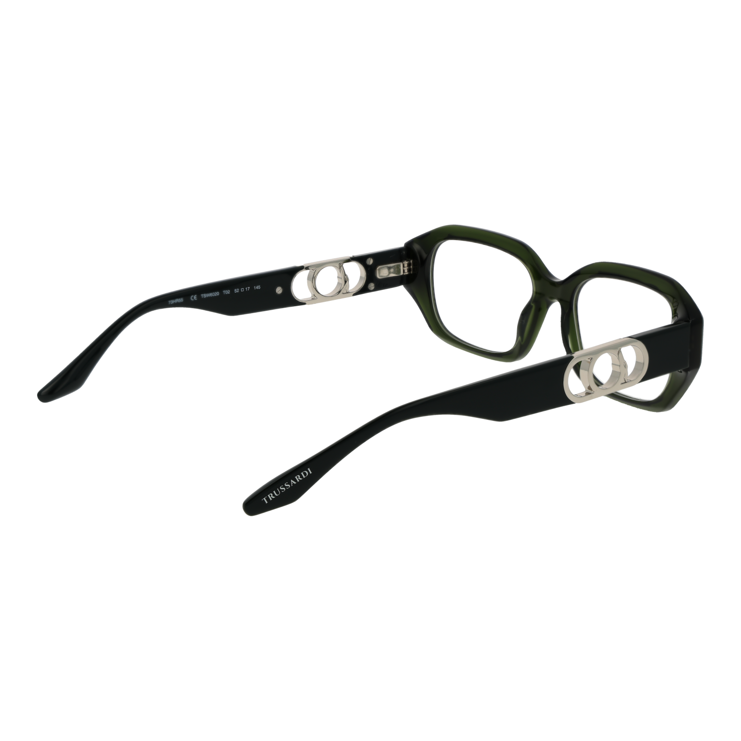 Trussardi Optical Frames Trussardi Eyeglasses Frames TSW6020 T02 53 Eyeglasses Eyewear designer