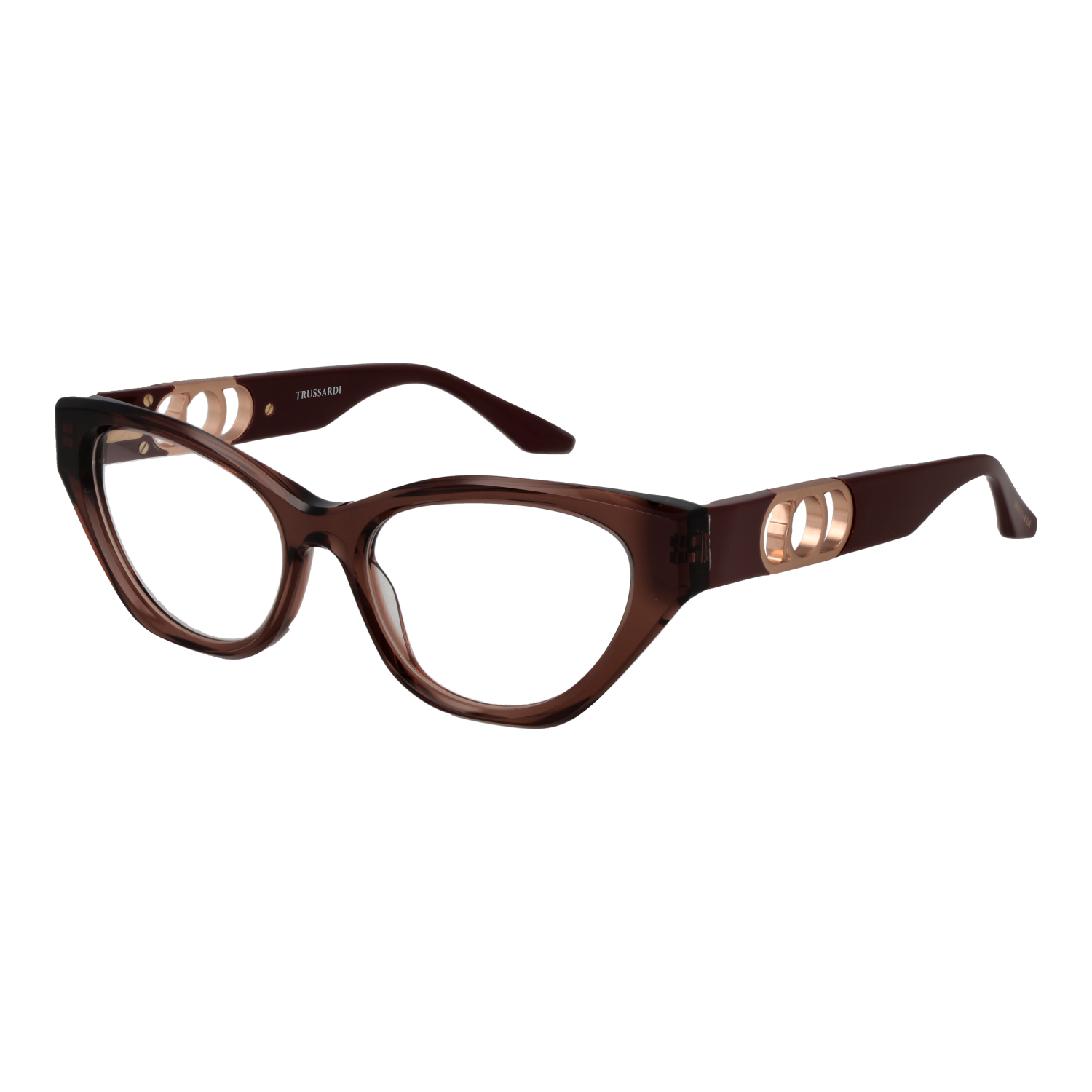 Trussardi Optical Frames Trussardi Eyeglasses Frames TSW6021 T02 54 Eyeglasses Eyewear designer