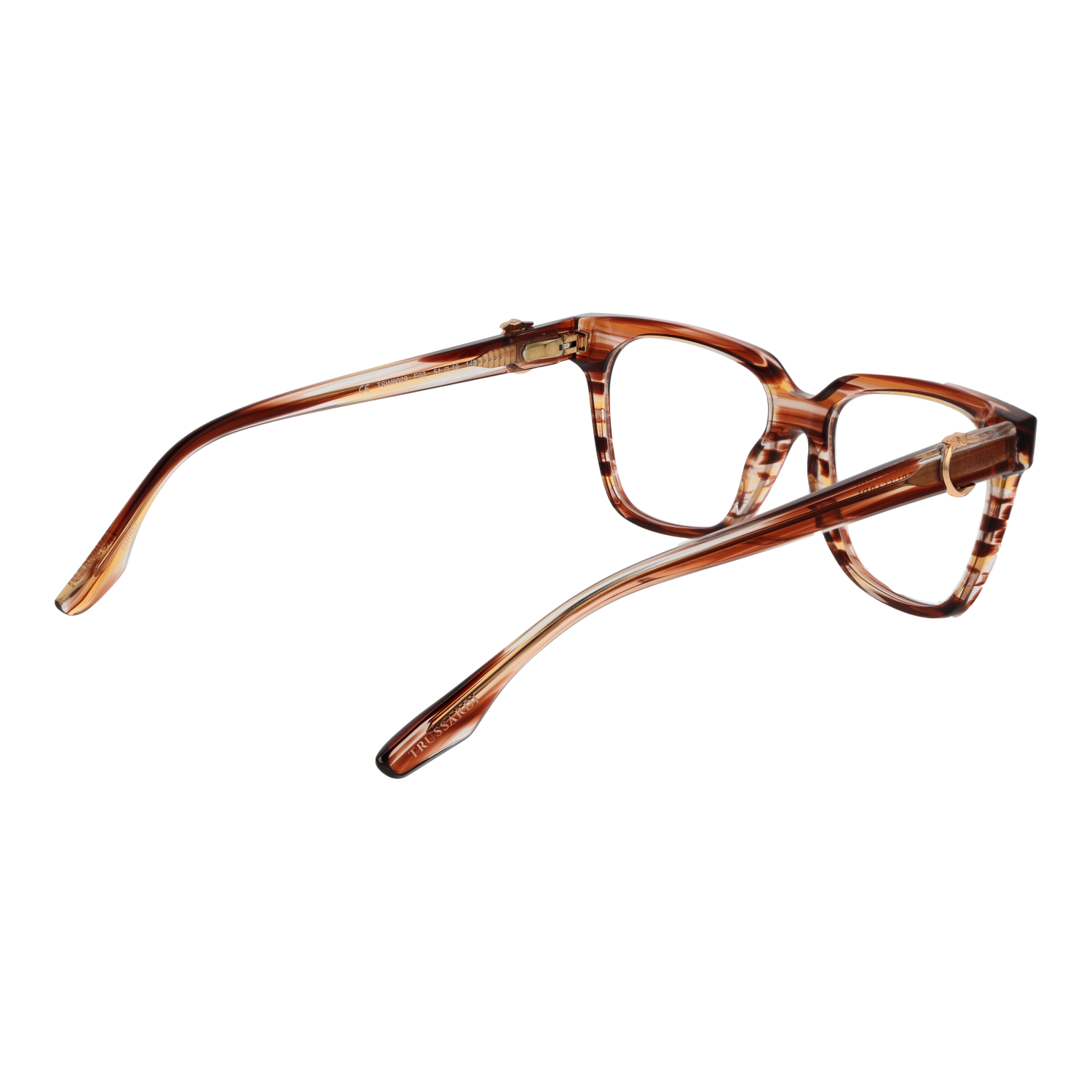 Trussardi Optical Frames Trussardi Eyeglasses Frames TSW6029 E03 52 Eyeglasses Eyewear designer