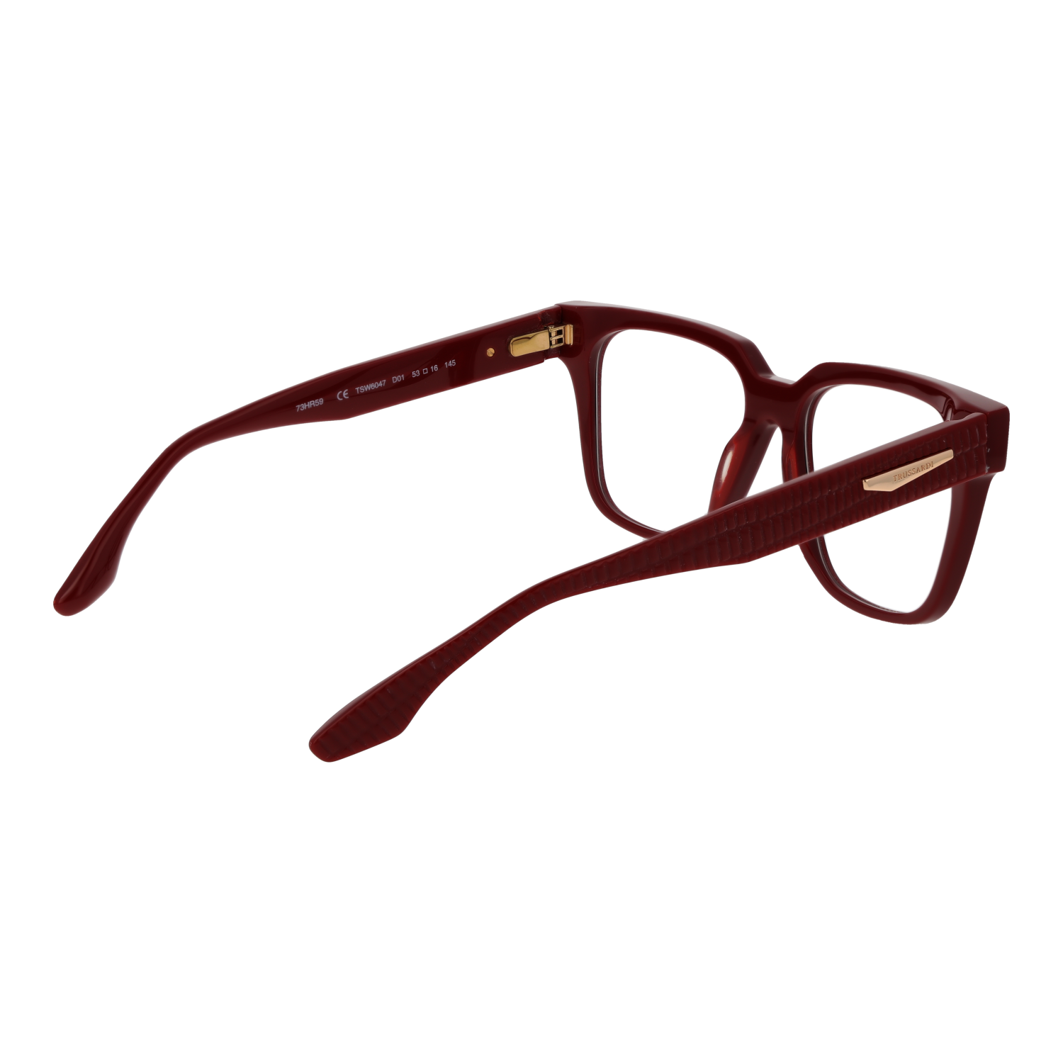 Trussardi Optical Frames Trussardi Eyeglasses Frames TSW6047 D01 53 Eyeglasses Eyewear designer