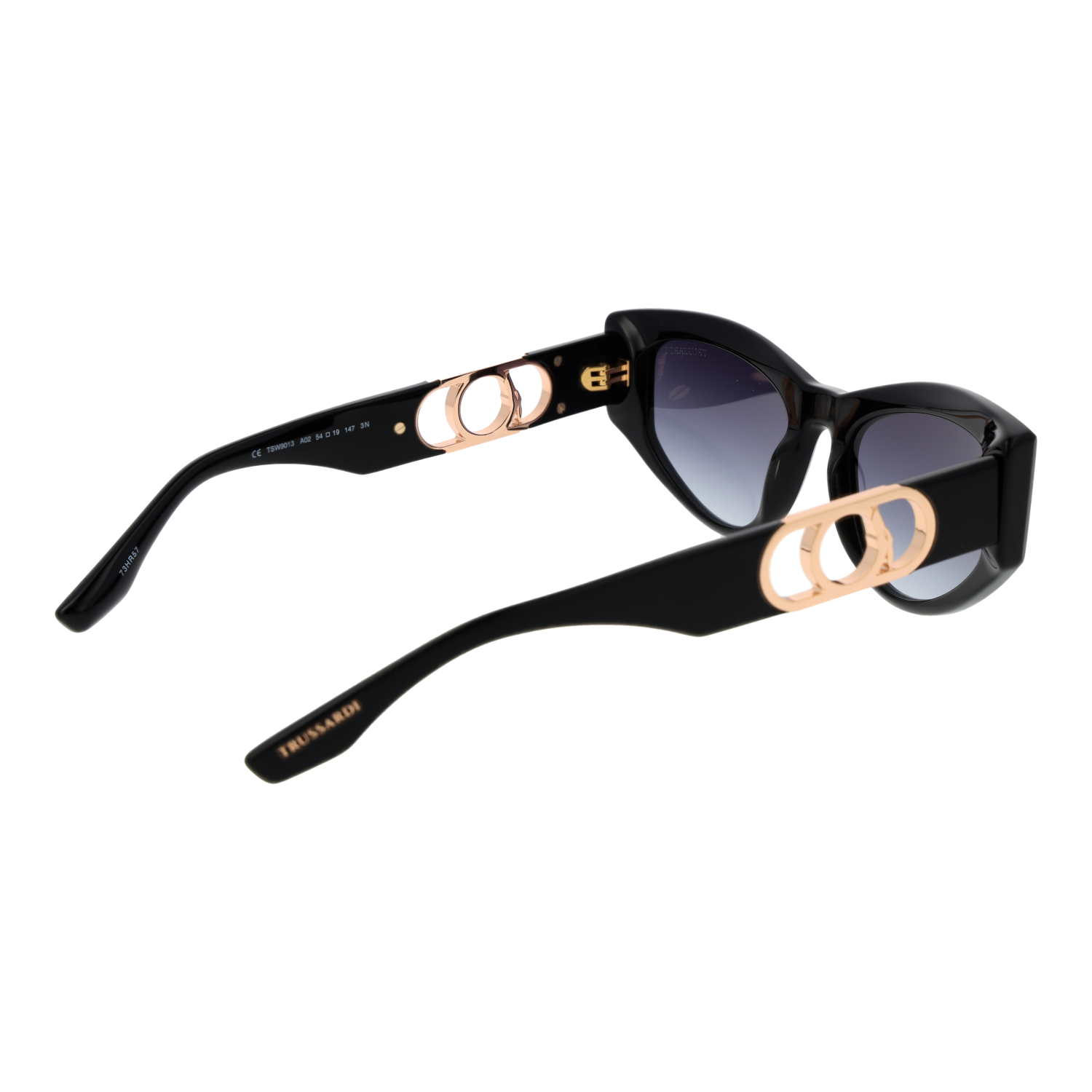 Trussardi Sunglasses Trussardi Sunglasses TSW9013 A02 54 Eyeglasses Eyewear designer